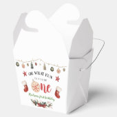 Oh, was Spaß Strumpf Weihnachten ersten Geburtstag Geschenkschachtel (Geöffnet)