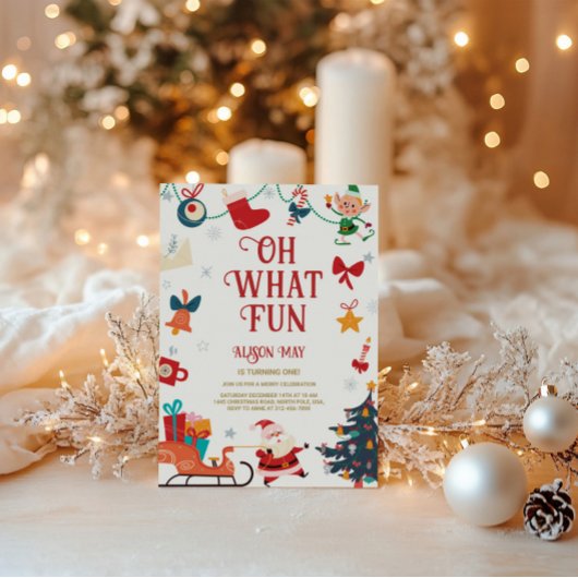 Oh, was Spaß Urlaub Geburtstag Einladung