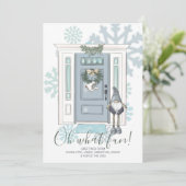 Oh, was Spaß vor der Tür und Elf Weihnachten (Stehend Vorderseite)