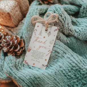 Oh, was Spaß Weihnachten Geburtstag Geschenk Tag Geschenkanhänger