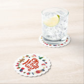 Oh, was Spaß Weihnachten Geburtstag Untersetzer (Vor Ort)