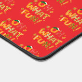 Oh, was Spaß Weihnachten Lebkuchen Cookies Schreibtischunterlage (Ecke)