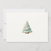 Oh, was Spaß Weihnachten Lebkuchen Kekse Geburtsta Einladung (Rückseite)