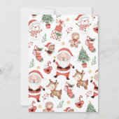 Oh, was Spaß Weihnachten Party Einladung (Rückseite)