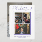 Oh, was Spaß Weihnachten Personalisiert (Vorne/Hinten)