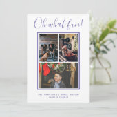 Oh, was Spaß Weihnachten Personalisiert (Stehend Vorderseite)