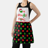 Oh, was Spaß Weihnachten Pickleball Ornamente Schürze (InSitu)