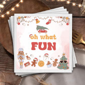 Oh, was Spaß Weihnachten Weihnachten Geburtstag Na Serviette