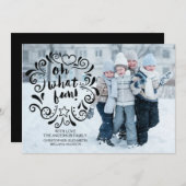 Oh, was Spaß Weihnachten Weihnachten Gruß (Vorne/Hinten)