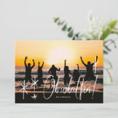 Oh, was Spaß Weihnachten Weihnachten Weihnachtskar (Stehend Vorderseite)