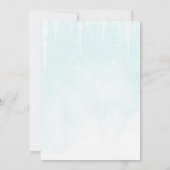 Oh, was Spaß Weihnachten Winter Party Einladung (Rückseite)