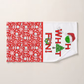 Oh, was Spaß Weihnachts-Pickleball Handtuch (Handtuch)