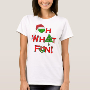 Oh, was Spaß Weihnachts-Pickleball T-Shirt