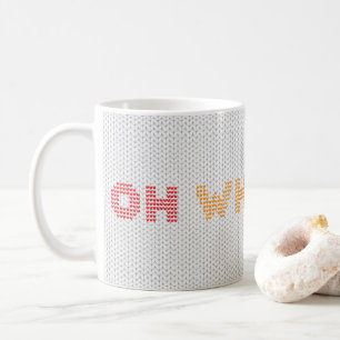 Oh, was Spaß Weihnachts-Sweater Kaffeetasse