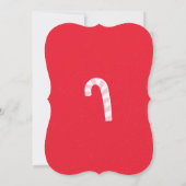 Oh, was Spaß Weihnachtsfeiertag Einladung Geburtst (Rückseite)