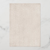 Oh, was Spaß Winter Village Szene Weihnachten Part Folieneinladung (Rückseite)