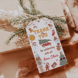 Oh, was Spaß Winter Weihnachten Party Geschenktast Geschenkanhänger