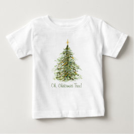 Oh, Weihnachtsbaum Baby T-shirt