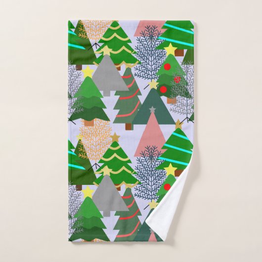 Oh Weihnachtsbaum! Badhandtuch Set (Handtuch)