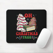 Oh Weihnachtsbaum Cake Weihnachtsleuchten Sonnensc Mousepad (Mit Mouse)