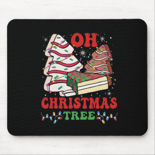 Oh Weihnachtsbaum Cake Weihnachtsleuchten Sonnensc Mousepad