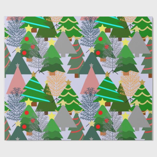 Oh Weihnachtsbaum! Geschenkpapier (Flach)