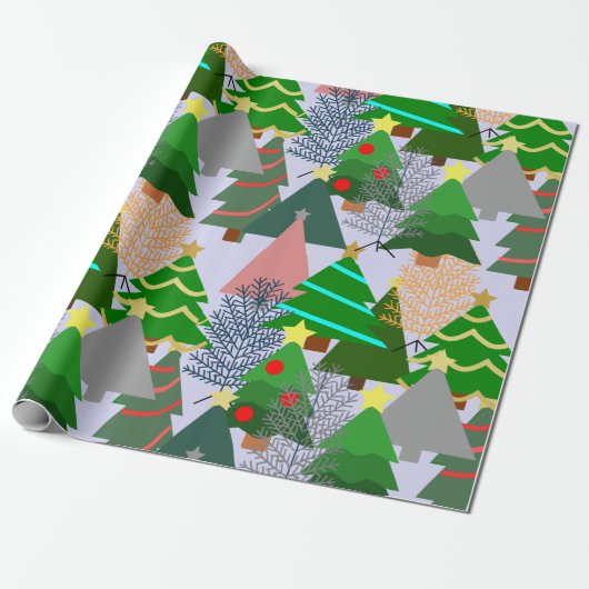 Oh Weihnachtsbaum! Geschenkpapier (Ungerollt)