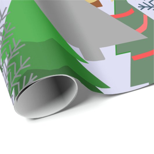 Oh Weihnachtsbaum! Geschenkpapier (Rolleneckpunkt)