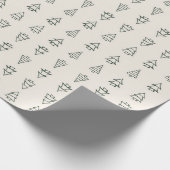 Oh, Weihnachtsbaum Geschenkpapier (Ecke)