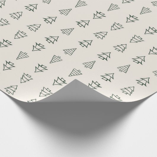 Oh, Weihnachtsbaum Geschenkpapier (Ecke)