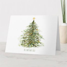 Oh, Weihnachtsbaum Karte