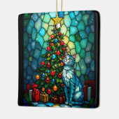 Oh Weihnachtsbaum Keramikornament (Links)