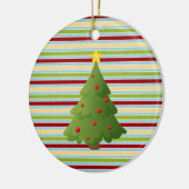 Oh Weihnachtsbaum Keramikornament (Links)