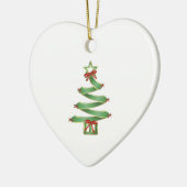Oh Weihnachtsbaum Keramikornament (Links)