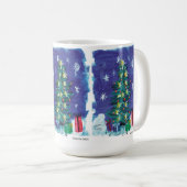 Oh Weihnachtsbaum - Kinderkunst für CHOC Kaffeetasse (VorderseiteRechts)