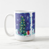 Oh Weihnachtsbaum - Kinderkunst für CHOC Kaffeetasse (Links)