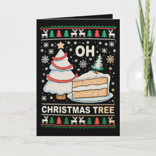 Oh Weihnachtsbaum Kuchen Hässlich Weihnachten Feie