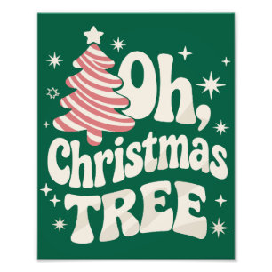 Oh Weihnachtsbaum Licht Frohe Weihnachten Xmas  Fotodruck