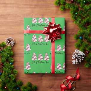 Oh Weihnachtsbaum Little Debbie Kuchen Geschenkver Geschenkpapier