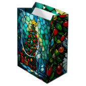 Oh Weihnachtsbaum Mittlere Geschenktüte (Rückseite Schrägansicht)