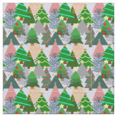 Oh Weihnachtsbaum! Stoff (Nahaufnahme)