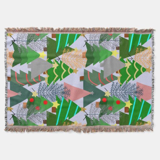 Oh Weihnachtsbaum! Throw Blanket Decke (Vorderseite)