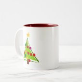 Oh Weihnachtsbaum Tshirts und Geschenke Zweifarbige Tasse (Vorderseite Links)