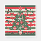 Oh Weihnachtsbaum, Weihnachten Serviette (Vorderseite)