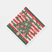 Oh Weihnachtsbaum, Weihnachten Serviette (Ecke)