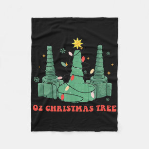 Oh Weihnachtsbaum Xmas Lichter Rt Atmungstherapie Fleecedecke