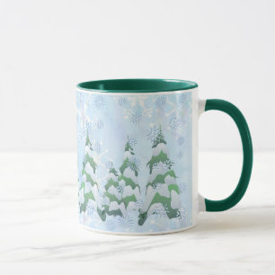 OH-WEIHNACHTSBÄUME durch SHARON SHARPE Tasse