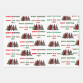 Oh Weihnachtsbaumen ASL! Geschenkpapier Set (Vorderseite)