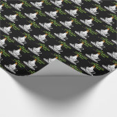 Oh Weihnachtsgebäck - Tee Lover Xmas Urlaub Geschenkpapier (Ecke)