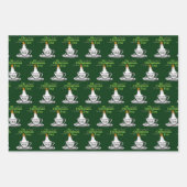 Oh Weihnachtsgebäck - Tee Lover Xmas Urlaub Geschenkpapier Set (Vorderseite)